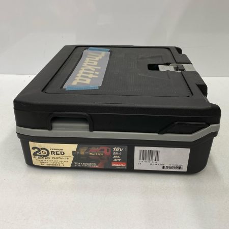  MAKITA マキタ ｲﾝﾊﾟｸﾄﾄﾞﾗｲﾊﾞ TD173DGXPR レッド 20周年記念カラー