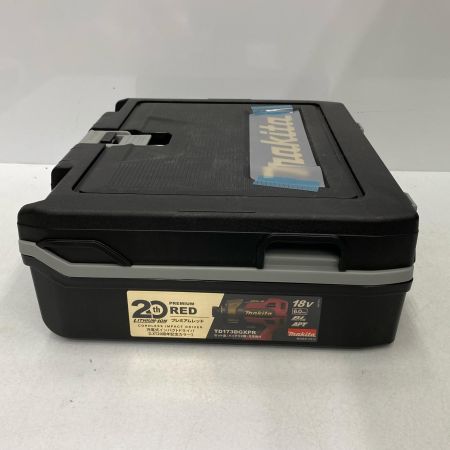  MAKITA マキタ ｲﾝﾊﾟｸﾄﾄﾞﾗｲﾊﾞ TD173DGXPR レッド 20周年記念カラー