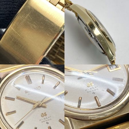  SEIKO セイコー グランドセイコー ハイビート 36000 デイト 6145-8000 自動巻き メンズ 腕時計 HI-BEAT