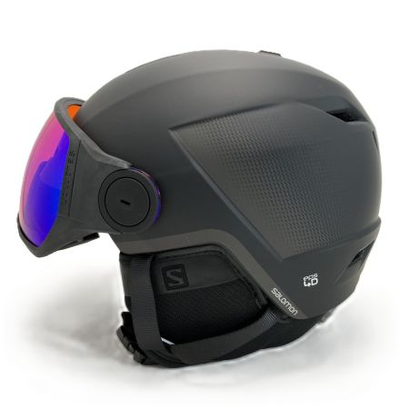  SALOMON サロモン PIONEER LT VISOR バイザーヘルメット L41199900 ブラック M 56-59 箱付き