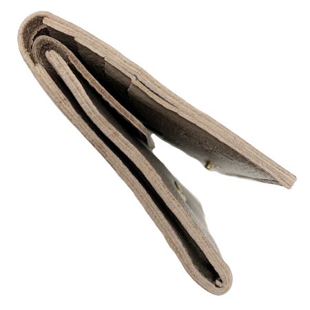  IL BISONTE イルビゾンテ 2つ折り財布 グレー メンズ レディース