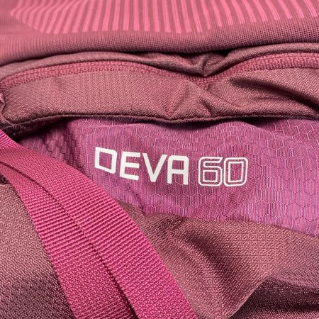 GREGORY グレゴリ バックパック Deva ディバ 60 Sサイズ アウトドア ザック 60L レディース 916226400 プラムレッド
