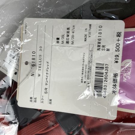  THE NORTH FACE ザノースフェイス リュック ザック W Tellus 30 NMW61810 サンベイクドレッド M 35L 未使用