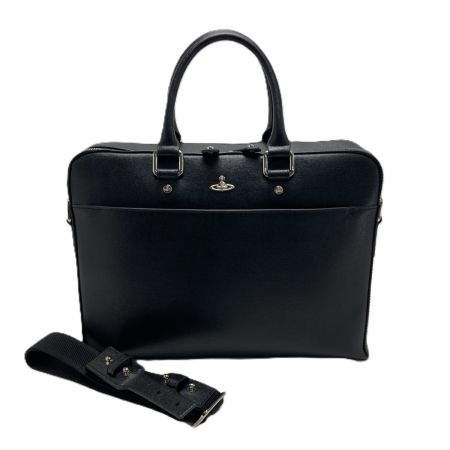  Vivienne Westwood ヴィヴィアン・ウエストウッド オーブ ビジネスバッグ ブラック ブリーフケース 布袋有