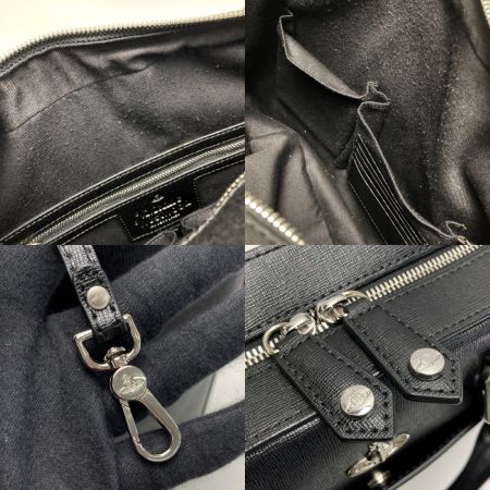  Vivienne Westwood ヴィヴィアン・ウエストウッド オーブ ビジネスバッグ ブラック ブリーフケース 布袋有