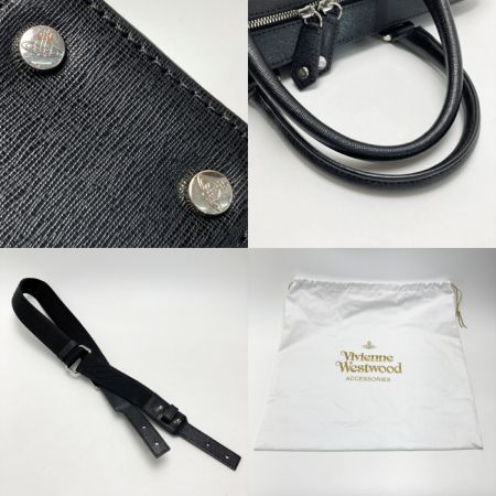  Vivienne Westwood ヴィヴィアン・ウエストウッド オーブ ビジネスバッグ ブラック ブリーフケース 布袋有
