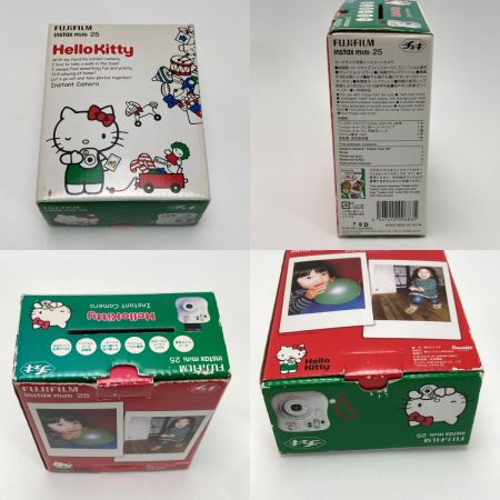  FUJIFILM フジフィルム インスタントカメラ チェキ instax mini 25 ハローキティ 箱付き