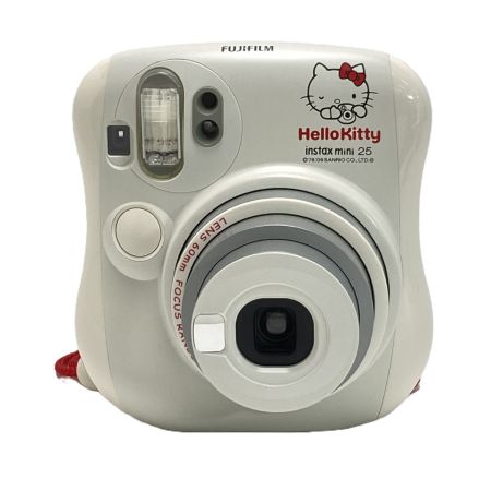  FUJIFILM フジフィルム インスタントカメラ チェキ instax mini 25 ハローキティ 箱付き