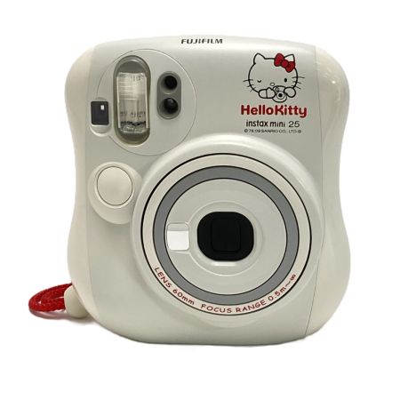  FUJIFILM フジフィルム インスタントカメラ チェキ instax mini 25 ハローキティ 箱付き