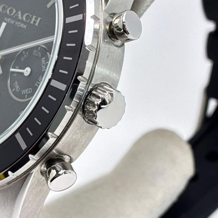 COACH コーチ コール ウォッチ クロノグラフ ブラック クォーツ メンズ 腕時計