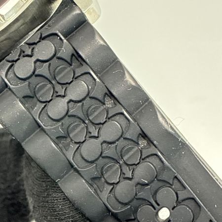 COACH コーチ コール ウォッチ クロノグラフ ブラック クォーツ メンズ 腕時計