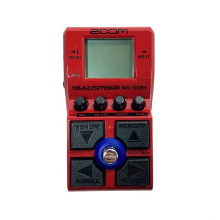  ZOOM ズーム ベースエフェクター MS-60B+ 箱・取説付