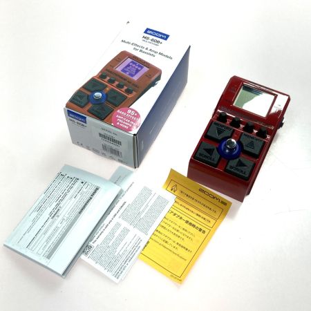  ZOOM ズーム ベースエフェクター MS-60B+ 箱・取説付