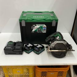 ☆☆ HiKOKI ハイコーキ コードレス丸のこ C3606DB 付属品完備 Aランク