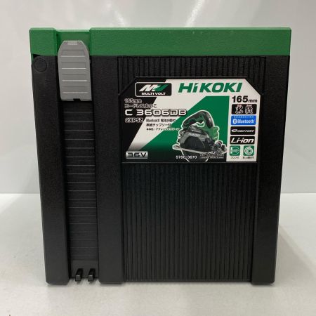  HiKOKI ハイコーキ コードレス丸のこ C3606DB 付属品完備