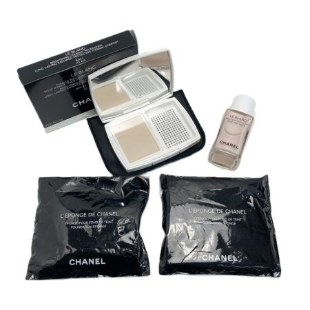  CHANEL シャネル ル ブラン ブライトニング コンパクト/ル ブラン ロージー ドロップス/レ ポンジュ ドゥ シャネル  4個セット