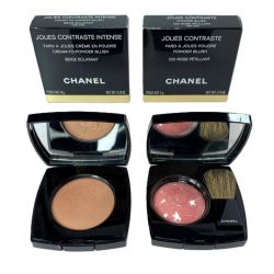 ☆☆ CHANEL シャネル ジュ コントゥラスト #330 ローズペティヤン/アンタンス ベージュ エクラタン チーク 2個セット Bランク