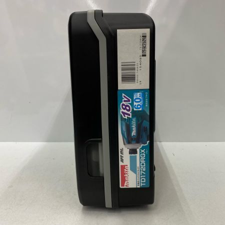  MAKITA マキタ インパクトドライバ TD172DRGX ブルー