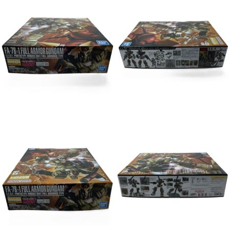  BANDAI バンダイ プラモデル ガンプラ FA-78-1 フルアーマーガンダム