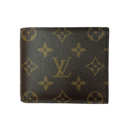  LOUIS VUITTON ルイヴィトン モノグラム ポルトフォイユ・マルコ  2つ折り財布 M62288 箱 袋有