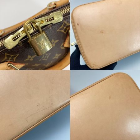  LOUIS VUITTON ルイヴィトン モノグラム アルマ ハンドバッグ M51130 パドロック有