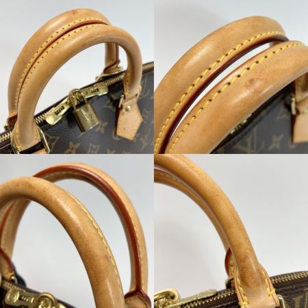  LOUIS VUITTON ルイヴィトン モノグラム アルマ ハンドバッグ M51130 パドロック有