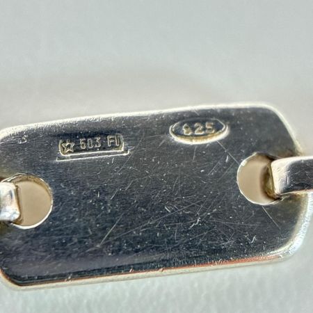 GUCCI グッチ Gロゴ カットアウト シルバー925 ネックレス  ペンダント SV
