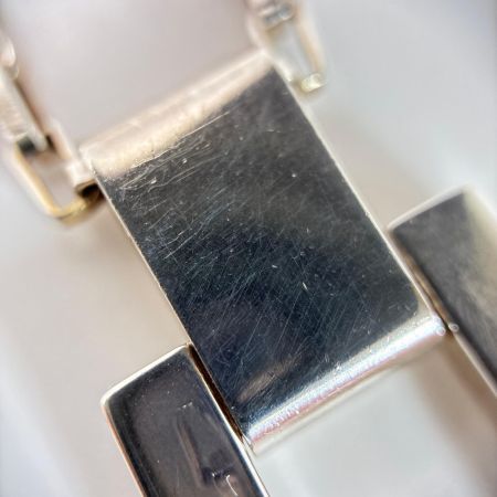 GUCCI グッチ Gロゴ カットアウト シルバー925 ネックレス  ペンダント SV