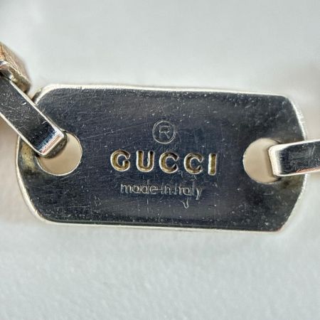 GUCCI グッチ Gロゴ カットアウト シルバー925 ネックレス  ペンダント SV