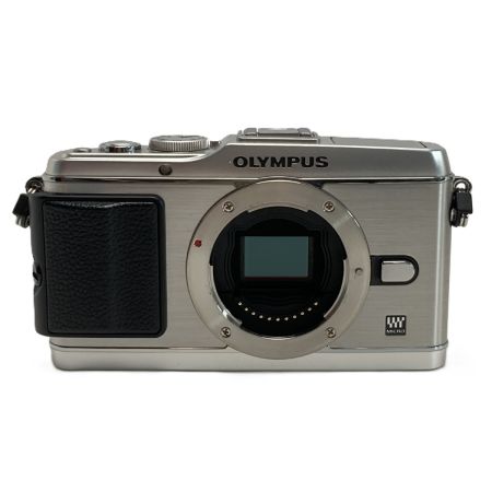  OLYMPUS オリンパス PEN  E-P3 シルバー ツインレンズキット ミラーレス一眼カメラ 取説・充電器付き