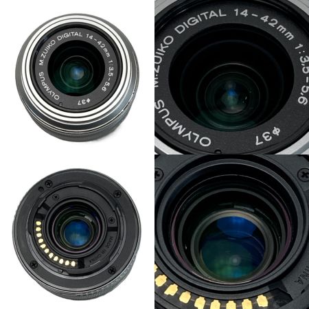  OLYMPUS オリンパス PEN  E-P3 シルバー ツインレンズキット ミラーレス一眼カメラ 取説・充電器付き