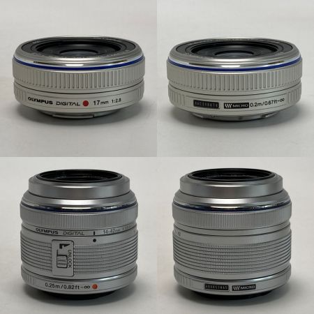  OLYMPUS オリンパス PEN  E-P3 シルバー ツインレンズキット ミラーレス一眼カメラ 取説・充電器付き