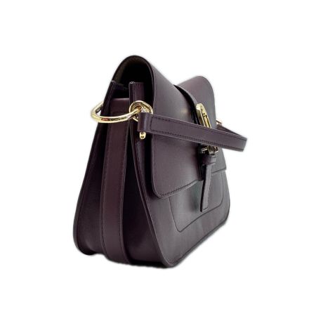 FURLA フルラ 2WAYバッグ パープル 保存袋 トラップ付 レディース 
