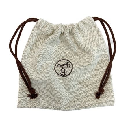  HERMES エルメス ショルダーストラップ WSR W刻印 ホワイトxブラック キャンバス 交換用