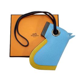 ☆☆ HERMES エルメス Camail カマイユ キーホルダー チャーム 箱有 Bランク