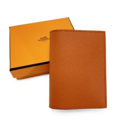 ☆☆ HERMES エルメス 手帳カバー アジェンダPM  オレンジ B刻印 箱付 Bランク