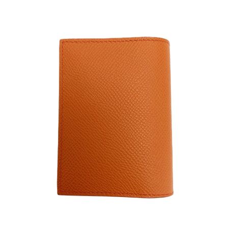  HERMES エルメス 手帳カバー アジェンダPM  オレンジ B刻印 箱付