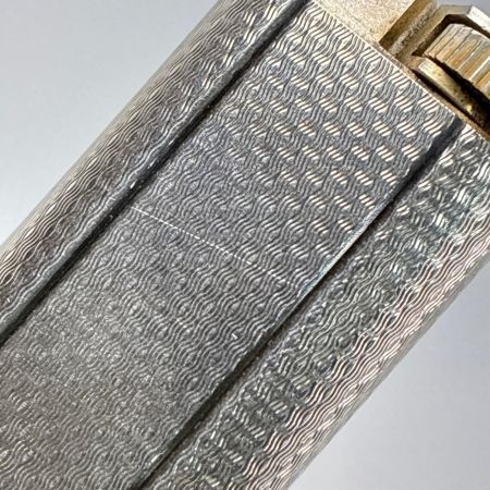  Cartier カルティエ ガスライター ギョーシェ模様 オーバルローラー