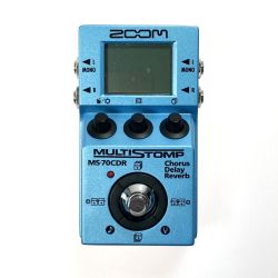 ☆☆ ZOOM ズーム ギターエフェクター MS-70CDR 本体のみ Bランク
