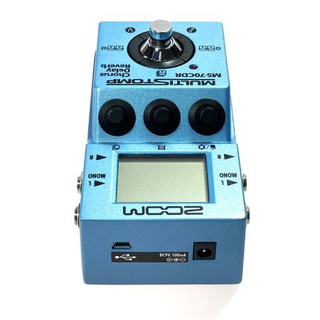  ZOOM ズーム ギターエフェクター MS-70CDR 本体のみ