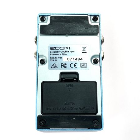  ZOOM ズーム ギターエフェクター MS-70CDR 本体のみ