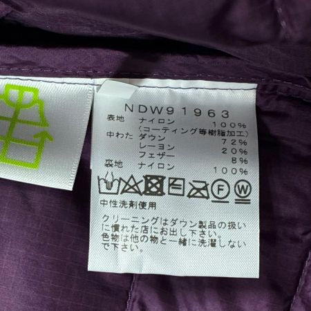 THE NORTH FACE ダウンコート SIZE M NDW91963 ブラックベリーワイン レディース