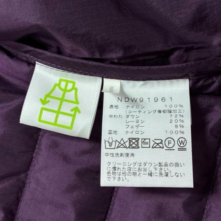 THE NORTH FACE ザノースフェイス ダウンジャケット SIZE M NDW91961 ブラックベリーワイン レディース