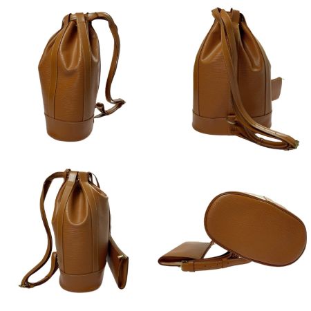  LOUIS VUITTON ルイヴィトン エピ ランドネPM ワンショルダーバッグ M52353 ブラウン ミニポーチ 袋付