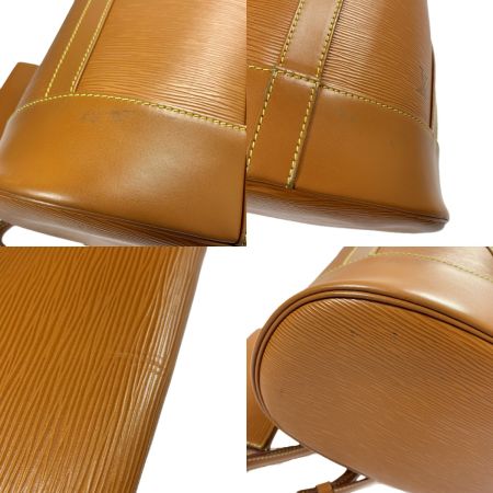  LOUIS VUITTON ルイヴィトン エピ ランドネPM ワンショルダーバッグ M52353 ブラウン ミニポーチ 袋付