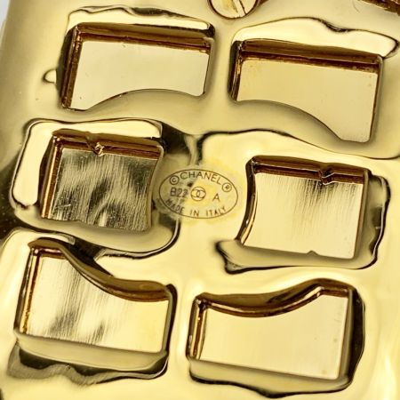  CHANEL シャネル 31 ドアモチーフ ブローチ メッキ ゴールド レディース
