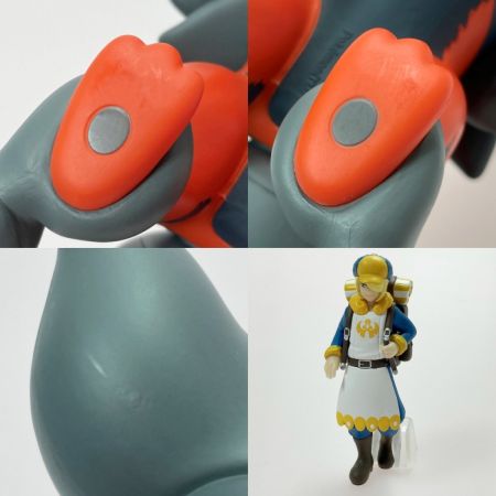  BANDAI ポケットモンスター ポケモンスケールワールド ヒスイ地方 ウォロ＆ウインディ(ヒスイのすがた) フィギュア