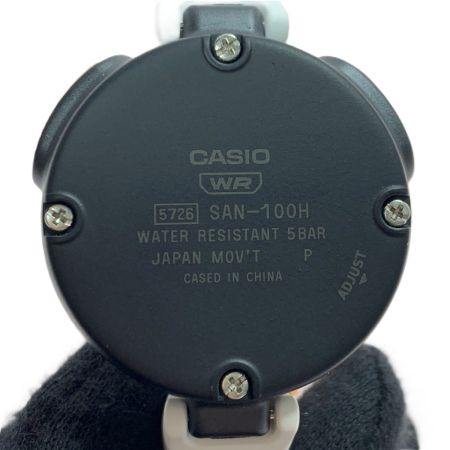  CASIO カシオ サ時計 カシオコレクション サウナ用時計 防水 SAN-100H-7BJR 腕時計 箱有