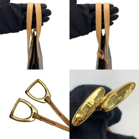  Somes Saddle ソメスサドル ミニトートバッグ  ブラック 牛革 布袋付