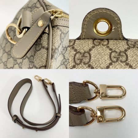  GUCCI グッチ ハンドバッグ ミニボストンバッグ GGスプリーム GG柄 193603 社外用ストラップ付